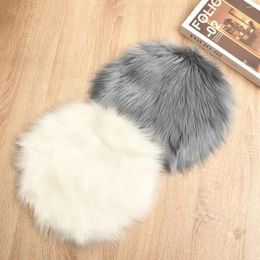 Carpets High Quality 4-In-1 Ultra Soft And Washable Shiny Sheepskin Carpet Runner Floor Chair Home Decoration