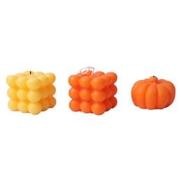 3PCS Candles Natural plant scented candles Snakefruit fragrant Fruits Aromatherapy Holiday party candle