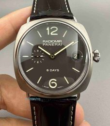 Fashion luxury Penarrei watch designer Rademir Series 8-day Chain Mens Watch Manual Mechanical PAM00346