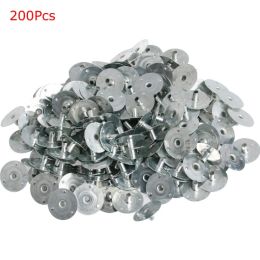 Holders 200 Pcs Durable Waxed Candles Making Metal Wick Sustainers Carry Holders Tabs