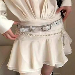 Belts Wear Resistant Adult Waist Male Female Decorative PU Reliability