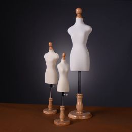 Miniatures 1/3 1/4 Mini Female Mannequin For Doll Clothing Display Stand DIY Dollhouse Miniature Ornaments Supplies