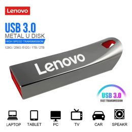 Adapter Lenovo 2TB Original USB Flash Drives USB 3.0 Metal High Speed Pendrive Real Capacity Memory Portable Stick Storage U Disc For PC