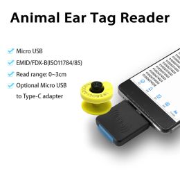 Card Emid Fdxb Animal Id Reader Micro Usb Rfid Ear Tag and Animal 134.2khz Chip Otg Reader for Cattle