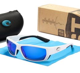 TUNA ALLEY frame Polarised Sunglasses men Mirrored lens Brand Design Rubber Cover Driving Fishing Sun glasses UV400 g044802813