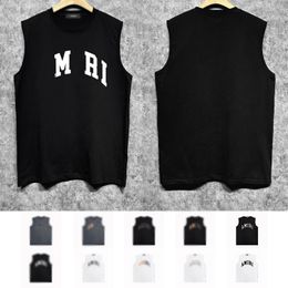 24ss new designer mens tank tops trendy brand fashion clothes ZJBAM029 curved letter printed vest a variety of styles breathable sleeveless t shirts size S-XXL