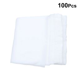 Towels 100pcs Disposable Super Water Absorbent Towels Wood Pulp Pedicure Beauty SPA Salon Towel Disposable Towels Wipes For Hotel White