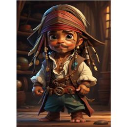 Stitch AB Diamond cross stitch Cartoon Pirate Dolls 5D DIY Diamond embroidery rhinestone painting Diamond Painting