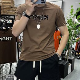Men's T Shirts T-shirts Trendy Brand Fashion Cotton Male Tees Causal Daily Outfit Homme Tops Half Sleeved Rorple Man Clothing