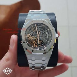 Aaaaa 3132 Stainless Glass 41Mm SUPERCLONE Calibre 15407St.Oo.1220St.01 Watches 9.9Mm Brand Wristwatches Men Mens Mechanical Swiss APS Designer 830