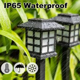 Decorations LED Solar Pathway Lights Lawn Lamp Outdoor Solar Lamp Decoration for Garden/Yard/Landscape/Patio/Driveway/Walkway Lighting