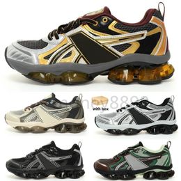 2025 Mens Womens Running Shoes Gel Kinetic Designer sports Sneakers Quantum Carbon Pure Gold Dark Sepia Birch Dark Taupe Graphite Grey Black With Box