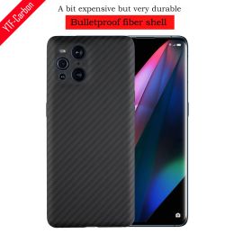 Boormachine Ytfcarbon Real Carbon Fibre Case for Oppo Find X3 Pro Ceramic Edition Aramid Fibre Find X3 Thin Ultralight Phone Cover Find X3