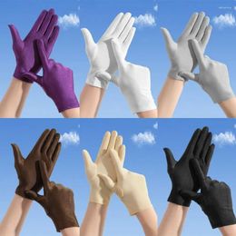 Cycling Gloves Serving Waiters Mittens Ceremonial Stretch Breathable For Women Female Summer