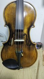 Master 4/4 violin Amati model Solid flamed maple back spruce top antique style