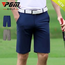 Men's Pants PGM Men Shorts Summer Solid Refreshing Breathable Pants Comfortable Cotton Casual Clothing Sports Wear Gym Suit KUZ078 Y24050681OP