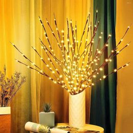 Strings 70CM 20 LED Twig Lighted Branch Vase Filler Tree Light Christmas Wedding Year Decorative Lights Night Lamp