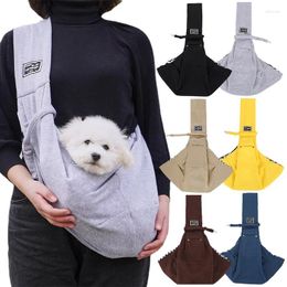 Dog Carrier Adjustable Pet Bag Outdoor Travel Puppy Portable Breathable Single Shoulder Bags Large Capacity Cat Dogs Supplies