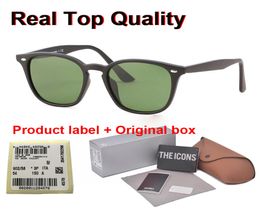 Top Quality Round Sunglasses Women Men Brand Designer Retro Sunglass Glass Lens Eyewear Mirror Glasses UV400 Female Male with Reta6566029