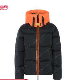 Men Down and Women High-necked Jackets Winter Para Thicken Windproof and Warm Duck Down