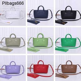 BottegVenets Handbags Cabat Tote Bag 2024 New Womens Bag Mini Cabat Vegetable Basket Small European and American Trend Weaving Fashion Handheld Crossbody ZU4Q