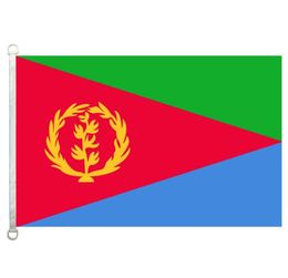 Good Flag Eritrea Flags Banner 3X5FT90x150cm 100 Polyester country flags 110gsm Warp Knitted Fabric Outdoor Flag3274935