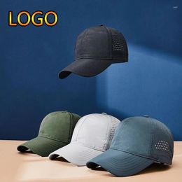 Ball Caps Custom Logo Unisex Mesh Quick-drying Baseball Fashion Women Casual Adjustable Snapback Cap Men Breathable Trucker Hat