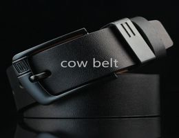 2019 Quality First Class Real Genuine Leather Mens Designer for Men Leather Belts for Women Strap Luxury Belts Alloy Buckle8395279