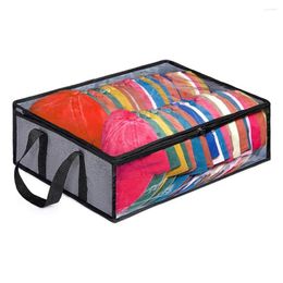 Storage Bags Hat Bag Baseball Cap With Capacity Sturdy Handles Transparent Organiser For Home Travel Holds Up To 40 Hats