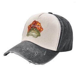 Ball Caps Frog T-shirt Do Crime Baseball Cap Western Hat Dad Sports Beach Bag Mens Hats Women's
