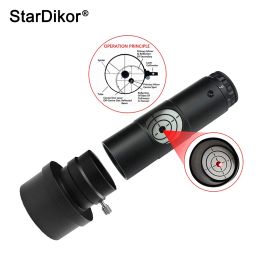 Optics Stardikor 1.25 Inch Laser Collimator with 2" Adapter for Newtonian Telescopes Collimation 7 Brighess Level Astronomical
