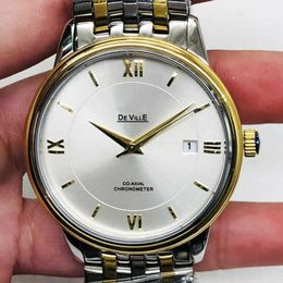 Designer Watch reloj watches AAA Mechanical Watch Lao Jia Xiao Die Fei Six Needle Jin Bai Ding Fully Automatic Mechanical Watch Wrist Watch df02