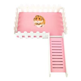 Toys Hamster Toys Climbing Ladder Hamster Cage Ladder Playing Platform Funny Small Animal Stand Toys for Guinea pig Rabbit Rats