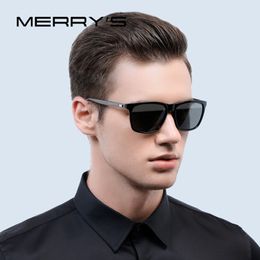 MERRY'S Fashion Unisex Retro Aluminium Sunglasses Men Polarised Lens Brand Designer Vintage Sun Glasses For Women UV400 S'8286 198f