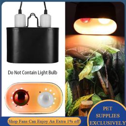 Lighting Lampshade for Reptile UVB/UVA Heat Calcium Lamp Bulb for Turtle Lizard Snake Lguanas Feeding Box E26/E27 Energy Saving Light