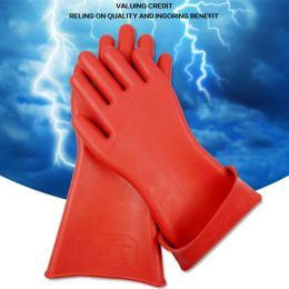 Gloves Electrical Insulated Rubber Gloves Electrician 12KV High Voltage Safety Gloves