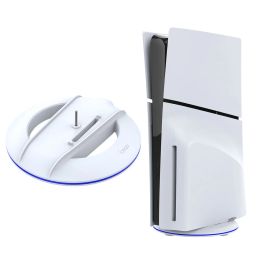 Joysticks 2024 Vertical Stand for PS5 Slim AntiSlip Holder Dock Mount for Sony Playstation 5 Slim Game Console Base Accessories