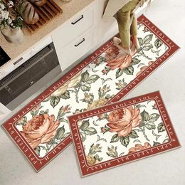 Carpets Oil-proof Rugs And Washable Household Are Dirt Resistant Absorbent. Modern Simple American Kitchen Floor Mat