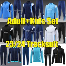 23 24 Marseilles maillot de foot soccer tracksuits ALEXIS SUAREZ HARIT survetement jacket Training suit CUISANCE GUENDOUZI PAYET CLAUSS 280s