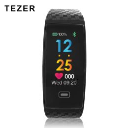 Wristbands Tezer Original 100% smart band Blood Pressure Calorie Monitor fitness tracker mi band with men women IOS Android