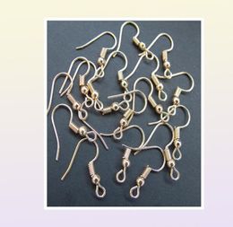 1000pcslot DIY Earring Parts Earrings Clasps Hooks Findings Component DIY Jewellery Making Accessories Alloy Hook Ear Wire Jewellery 7065364