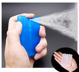 1PC High Quality 20ml Perfume Bottle Card Shape Mini Sprayer Refillable Atomizer Travel Size Portable Alcohol Spray Tool3402236