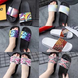 Slippers Summer Shoes Thicken Soled Slippers Pvc Waterproof Material Soft Sole Non-slip Slides Casual Outdoor Beach Flip Flops 240506