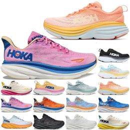 AAAFactory surplus shoes 2024 with Box hola Designer Shoes Running Shoes for Men Women Mens Womens Passion Fruit Black White De s