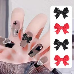 Online Celebrity Simple Bow Nail Accessories Wholesale Three-dimensional Nail Diamond Decorations Ribbon Nail Diamond Small Acce