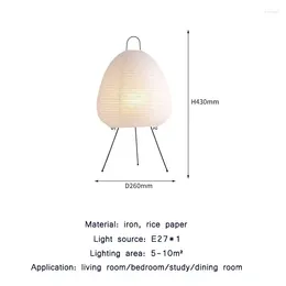 Floor Lamps 10A Lamp Minimalist LED Japanese Desk Desktop Decoration Villa Model Studio Art Room Paper