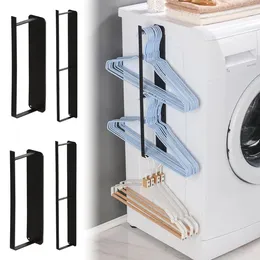 Kitchen Storage Magnetic Fridge Side Towel Holder Hanger Rack Shelf Machine Washing Organizer Refrigerator Ra B9y0