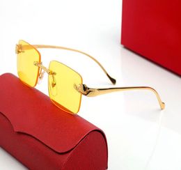 Top Quality Fashion Business Sunglasses Wood Samsung Classic Metal Logo Glasses Sunglass Optical Frames Designer Glasses Men Women7532580