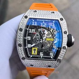 Wristwatch Men's Luxury Watch Mechanical Watch Series RM 030 Automatic Mechanical Watch Swiss World Famous Watch Person Billionaire Entry Ticket Clock