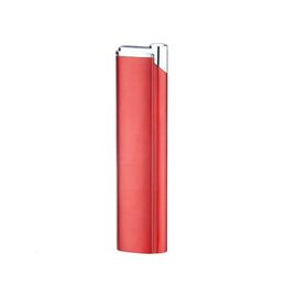 Wholesale Cigarette Lighters,Slim Colorful Portable Latest Design Safety Windproof Special Gas Unfilled Lighter
